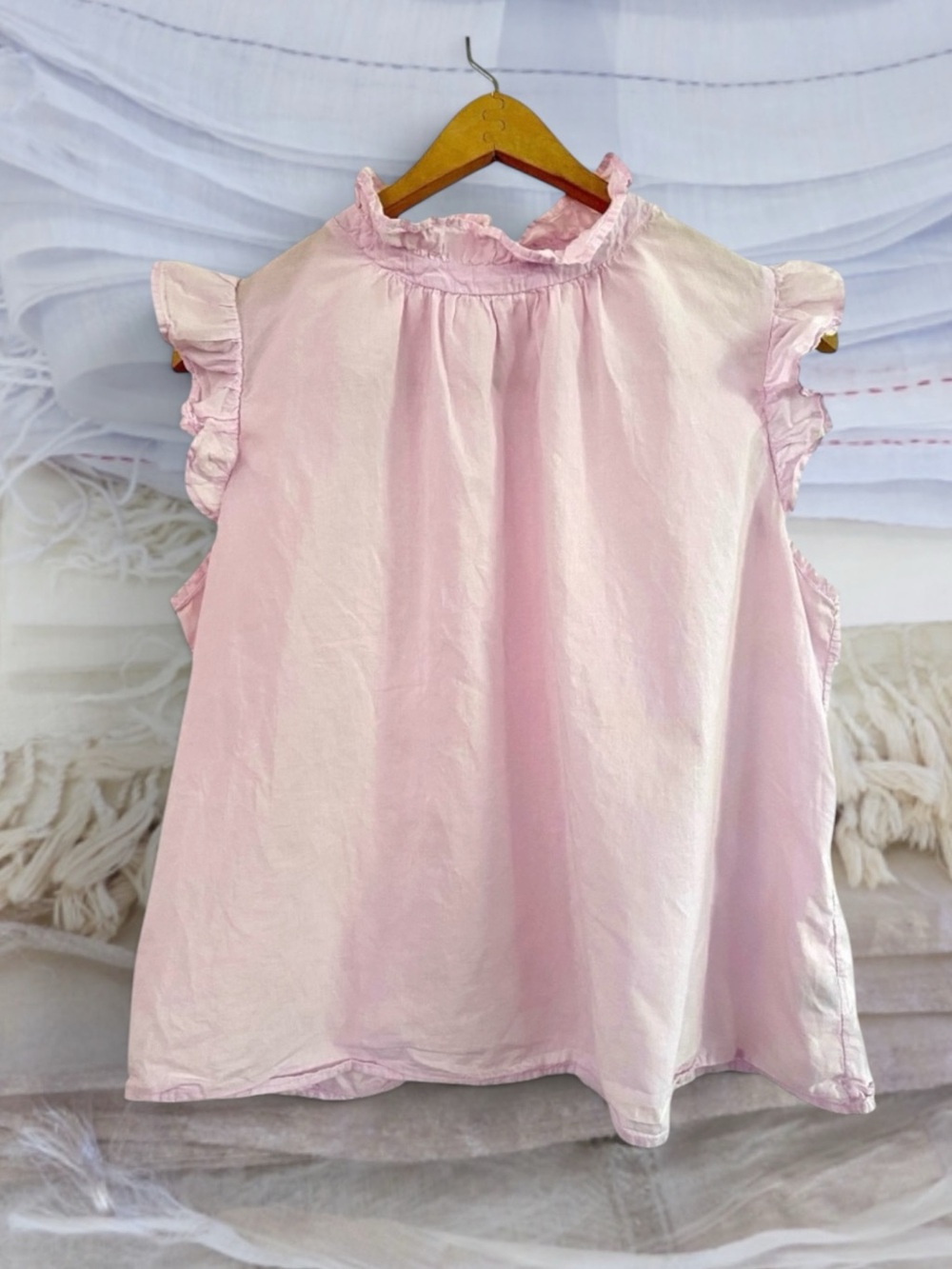 Stark X Poplin Princess Top